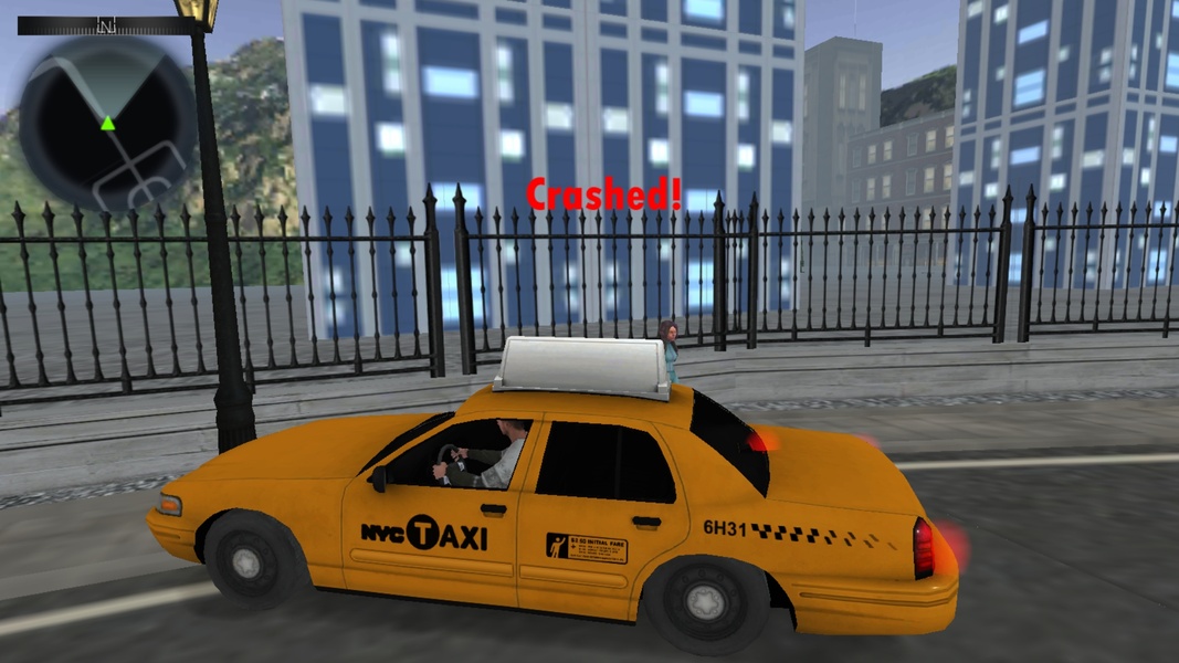 City Taxi Driver Sim Capture d'écran 2