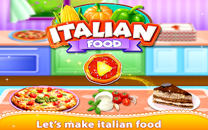 Italian Food Chef Cook Pizza ภาพหน้าจอ 0