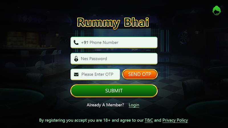 Rummy Bhai: Online Card Game Capture d'écran 1