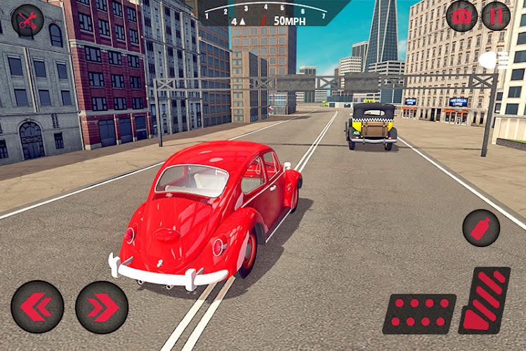 Classic Car Driving: Car Games Capture d'écran 0