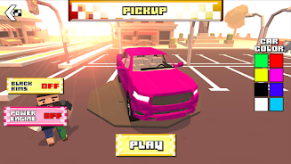 Blocky Car Racer - racing game 螢幕截圖 2