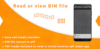 Bin File Reader: Viewer Reader Captura de tela 0