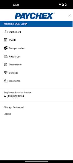 Paychex Oasis Employee Connect Tangkapan skrin 0