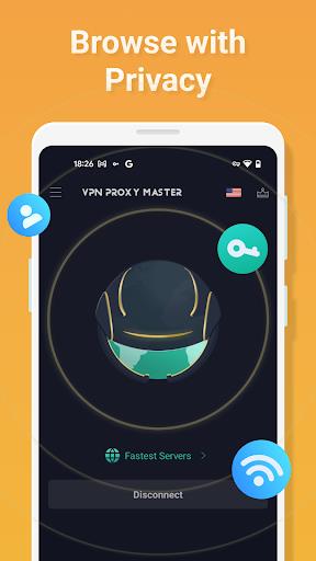 VPN Proxy Master - free unblock & security VPN স্ক্রিনশট 2