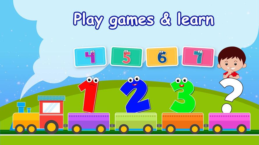 Kids Preschool Learning Games 螢幕截圖 1