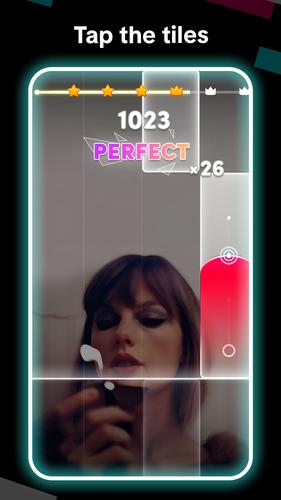 Piano Rainbow Tiles Music Game Schermafbeelding 3