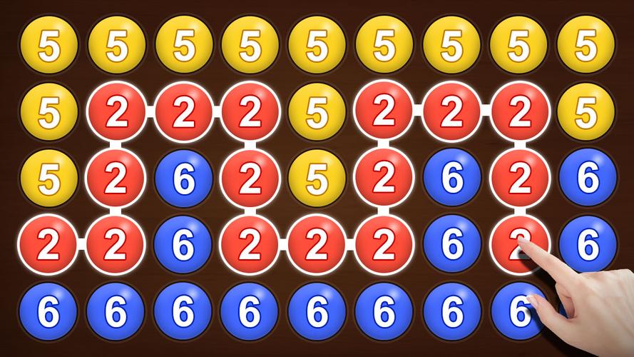 Merge bubble - Number game Zrzut ekranu 1