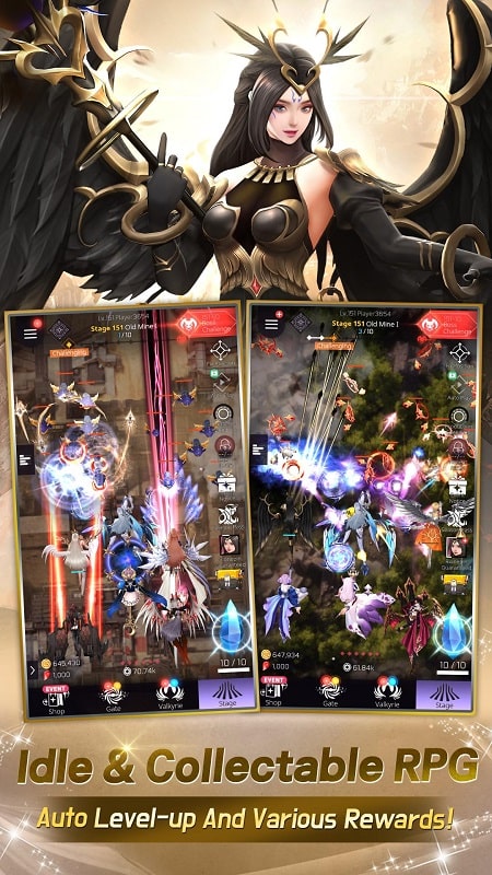 Valkyrie Rush: Idle & Merge Zrzut ekranu 0