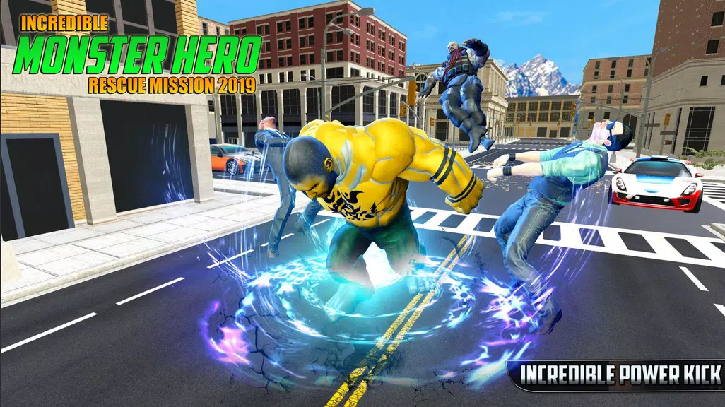 Schermata Incredible Monster Superhero Crime City 2018 0