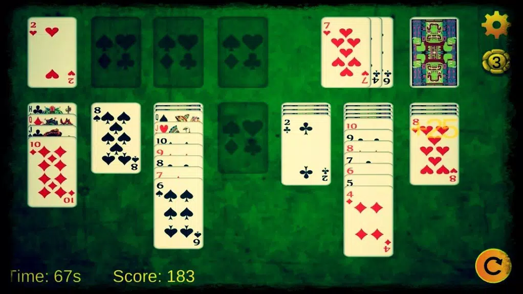 Mega Solitaire Card Game ဖန်သားပြင်ဓာတ်ပုံ 1