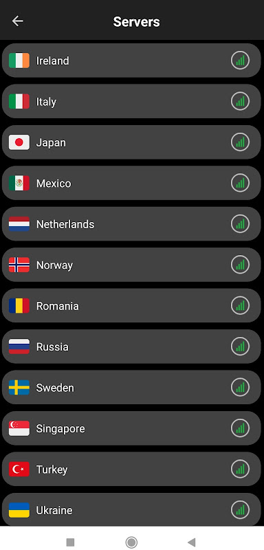 Droid VPN-Secure Proxy Premium Schermafbeelding 1