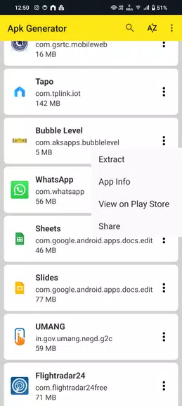 Apk Generator スクリーンショット 1