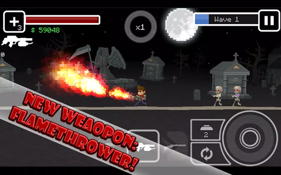Undead Pixels: Zombie Invasion 螢幕截圖 1