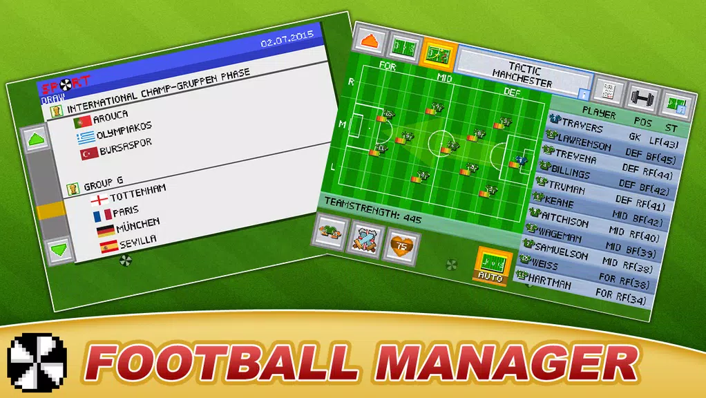 Soccer Pocket Manager Captura de pantalla 0