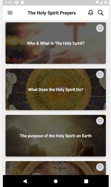 The Holy Spirit Prayers -Praye 螢幕截圖 0