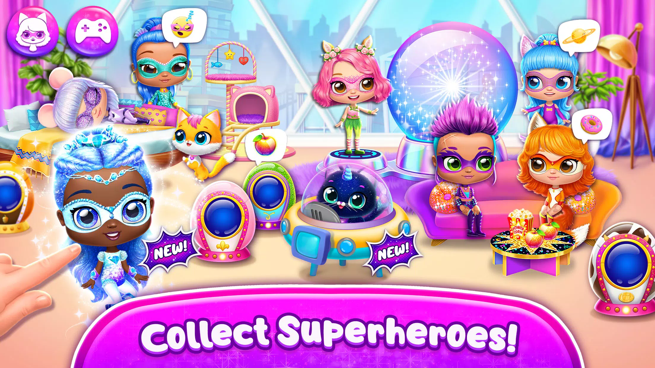 Power Girls - Fantastic Heroes Ảnh chụp màn hình 0