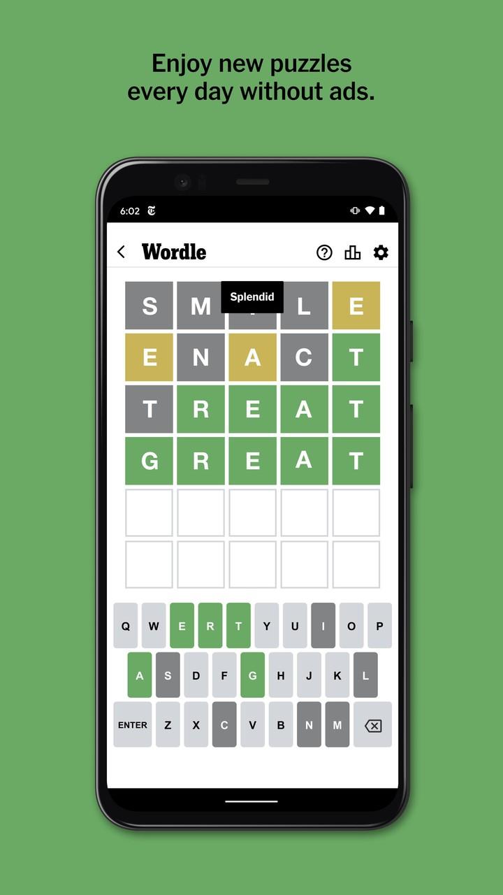 NYT Games: Word Games & Sudoku 螢幕截圖 1