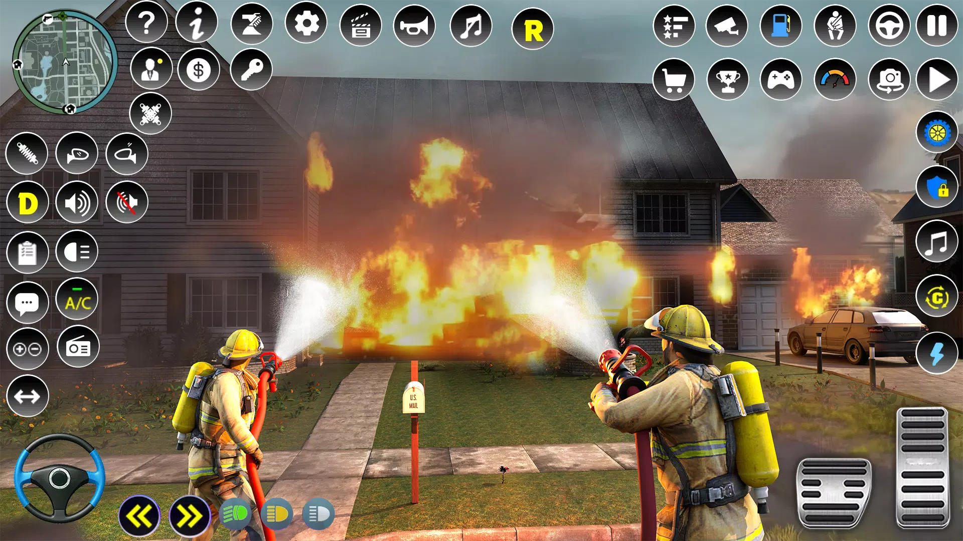 Firefighter :Fire Brigade Game Zrzut ekranu 0