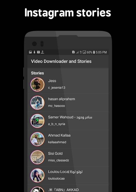 Video Downloader and Stories Скриншот 3