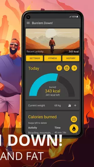 Burn Calories & Weight Loss Captura de tela 1