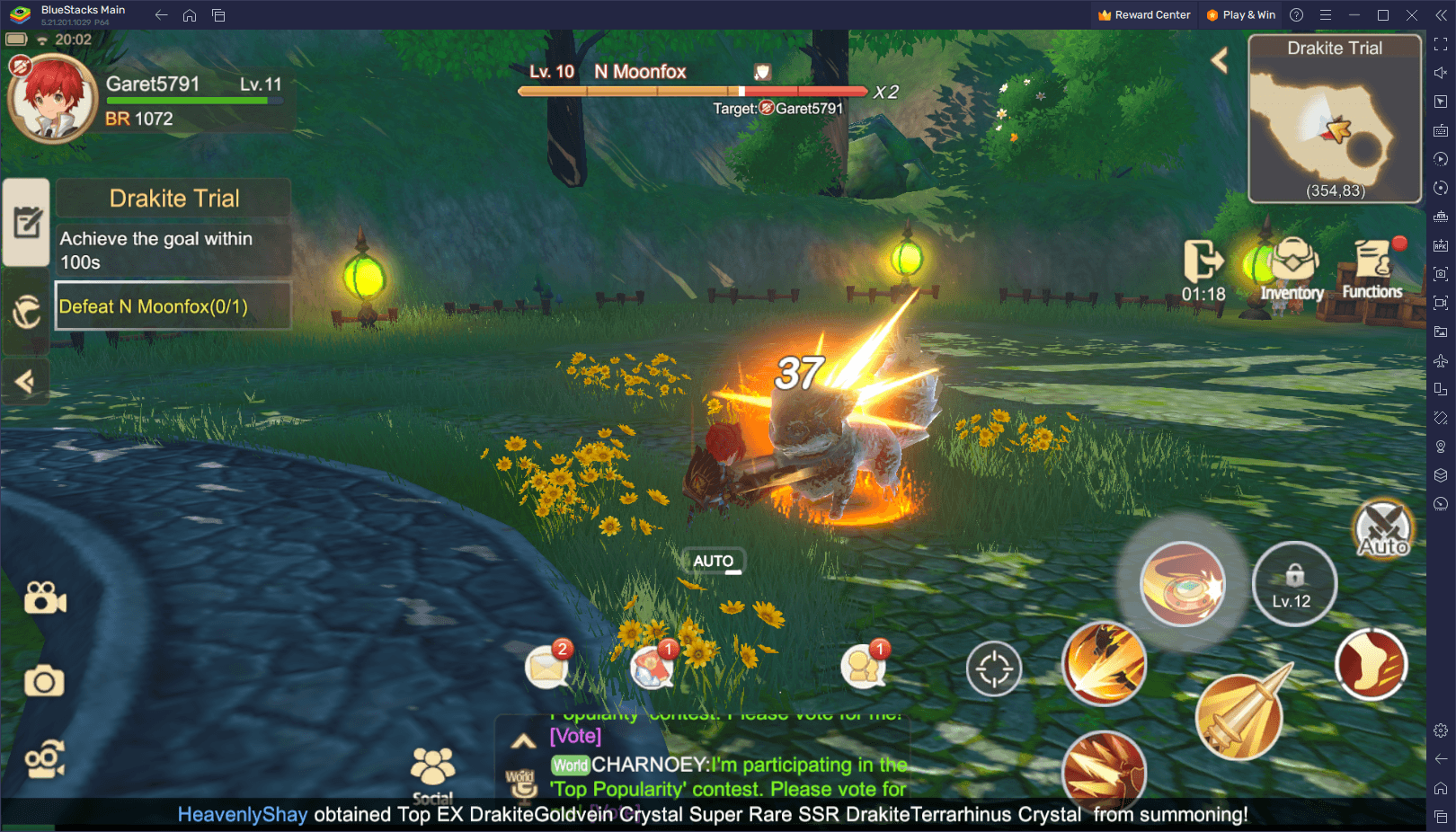 PC တွင် Driaconia Saga ကို PC: Bluestacks Mastery လမ်းညွှန်