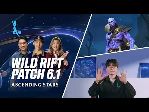 LOL: Wild Rift Patch 6.1: oplopende sterren