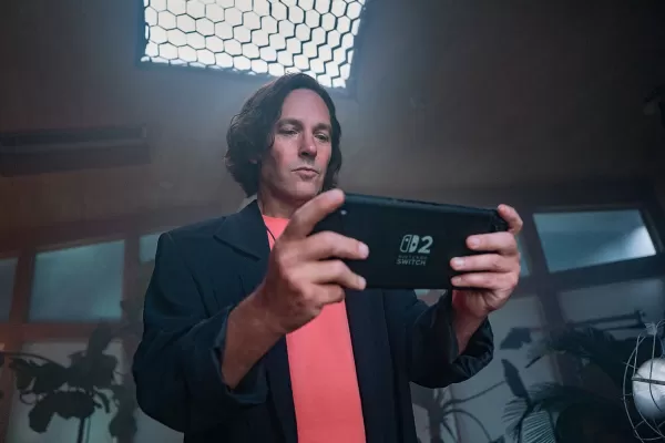 Paul Rudd promuove nostalgicamente Nintendo Switch 2 con riferimento AD SNES degli anni '90