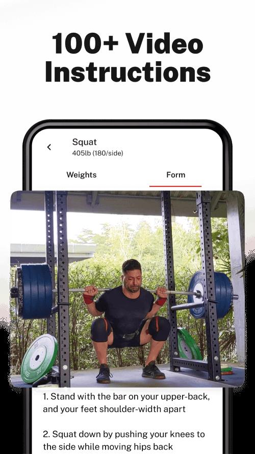 StrongLifts Ekran Görüntüsü 2