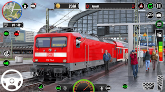 Train Driving Euro Train Games Screenshot 1