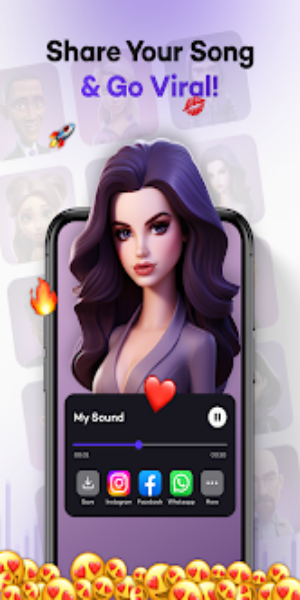 AI Cover & Songs: Music AI Captura de pantalla 2