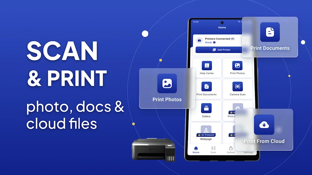 Mobile Printer: Print & Scan 螢幕截圖 1