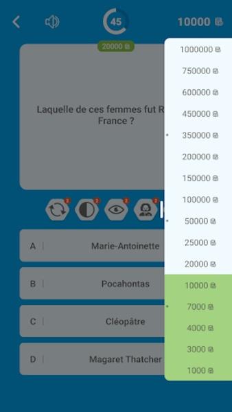 Millions Quiz - Français Ekran Görüntüsü 3