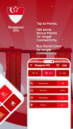 Schermata Singapore VPN Get Singapore IP 1