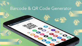 Barcode And QR Code Generator Tangkapan skrin 0