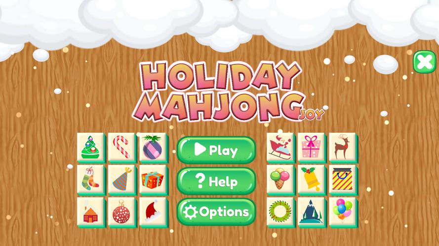 Holiday Mahjong Joy Скриншот 0