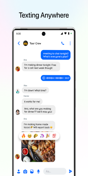 Messenger: Text Messages, SMS Captura de tela 0