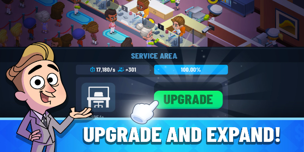 Idle Bank Tycoon: Money Empire Captura de tela 0