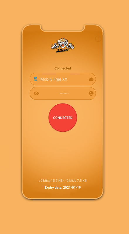 Tiger VPN Networks Captura de pantalla 0