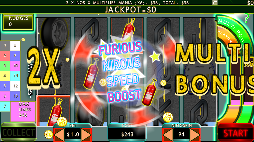 Racing Car Slots FREE 螢幕截圖 1