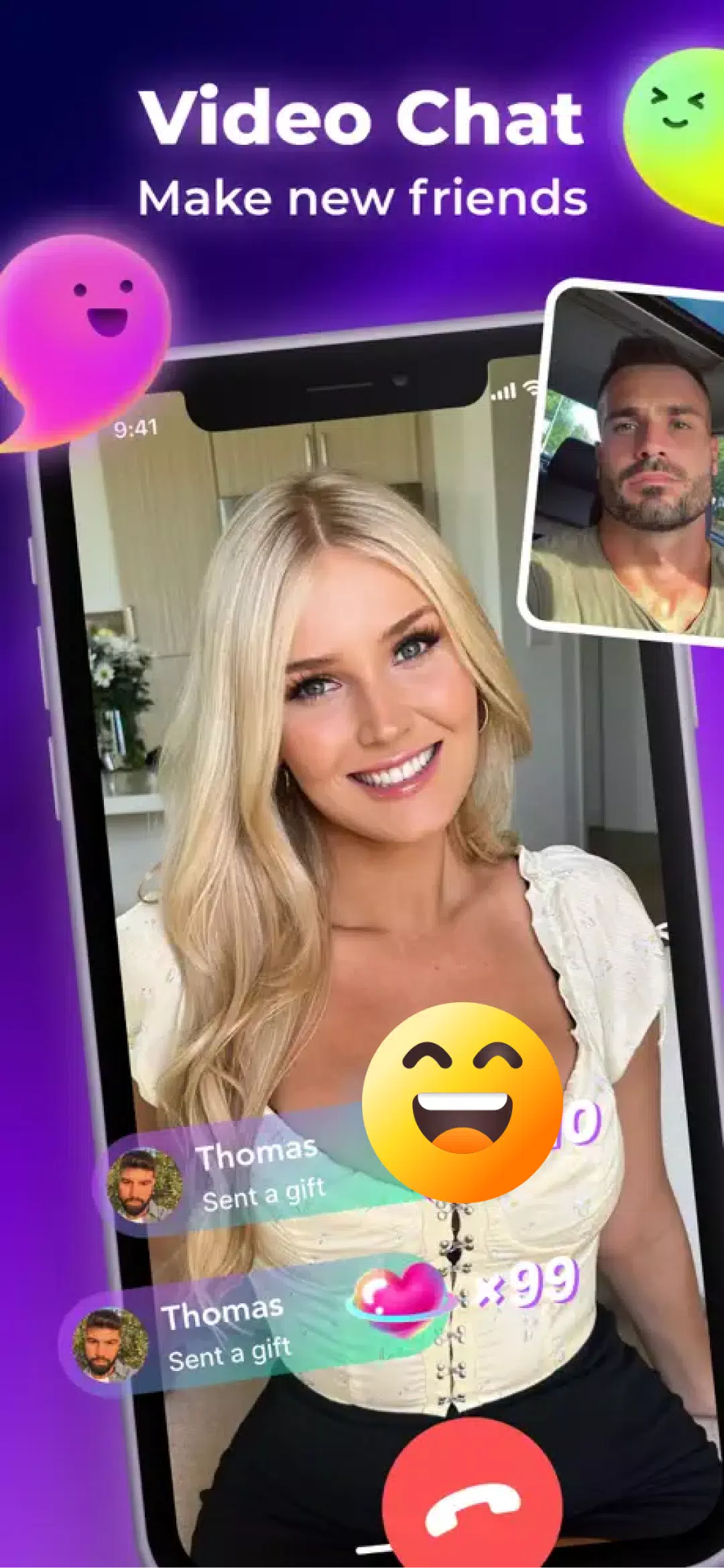 xxxx—1v1 Video Chat 螢幕截圖 0