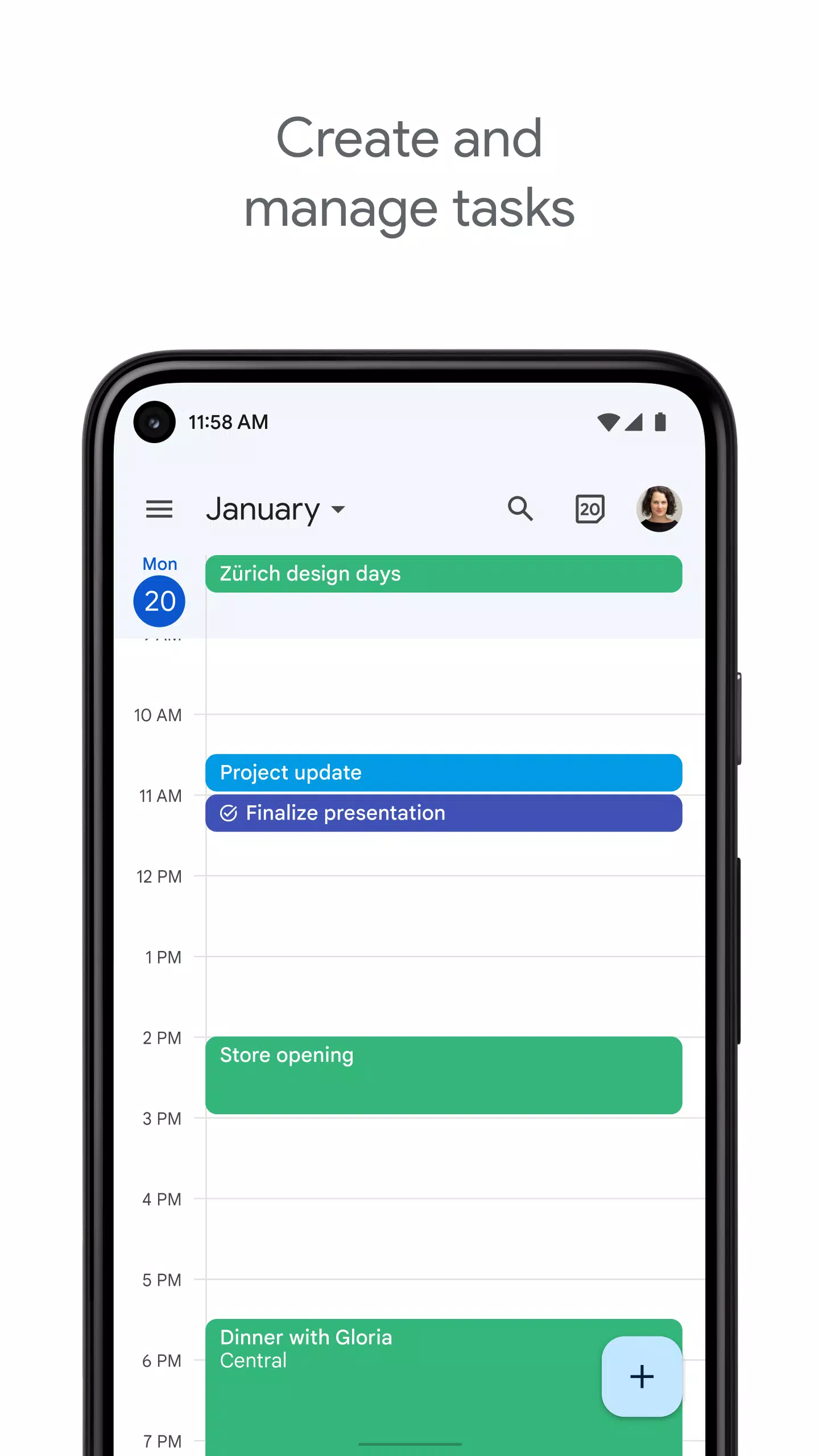 Google Calendar Tangkapan skrin 3