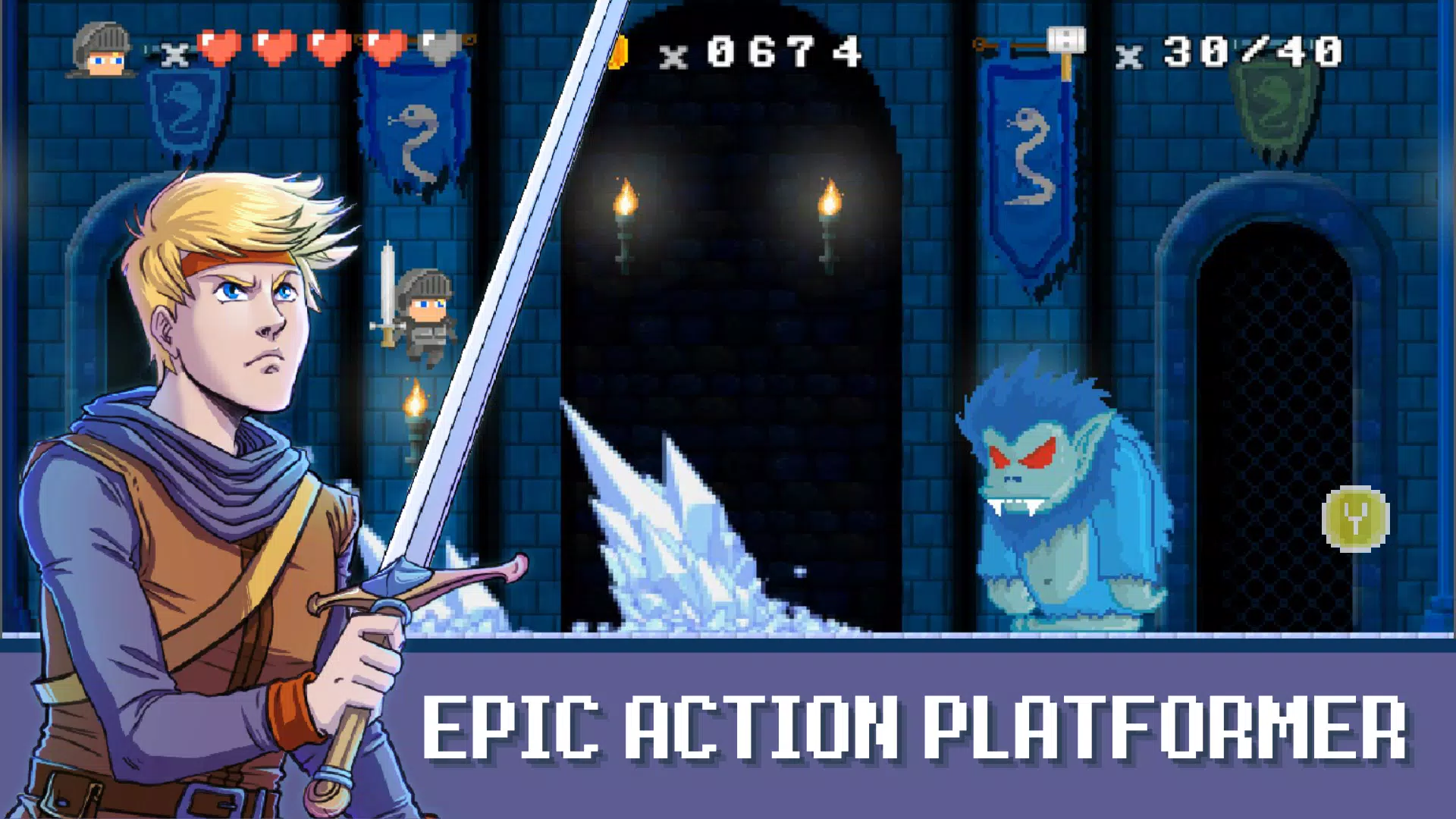 KoA: Platformer 2d games Tangkapan skrin 1