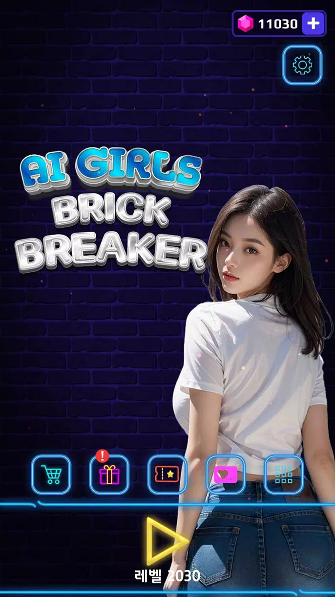 Brick Breaker - AI Girls 螢幕截圖 0