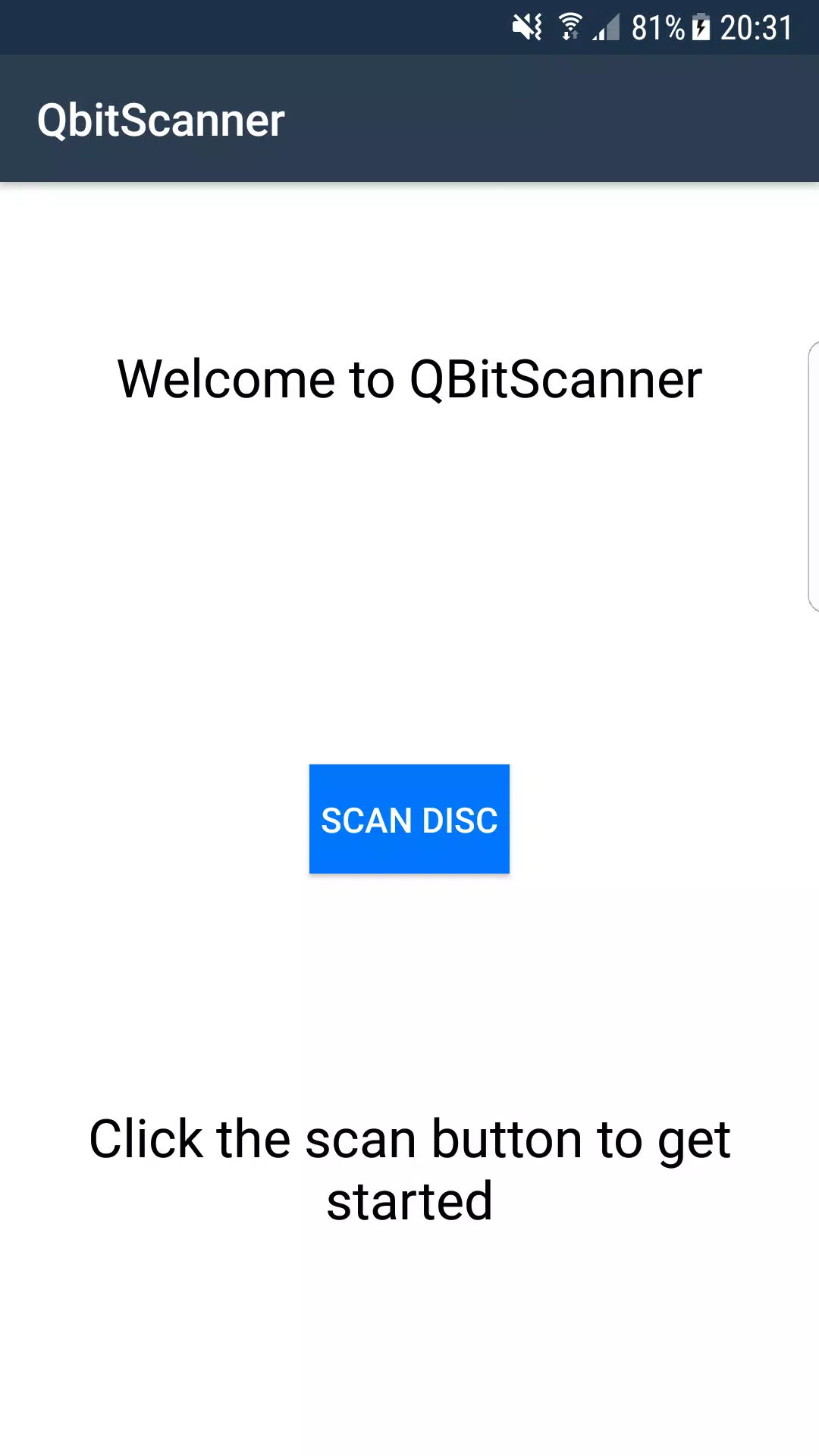 qbitScanner - License Disc स्क्रीनशॉट 0