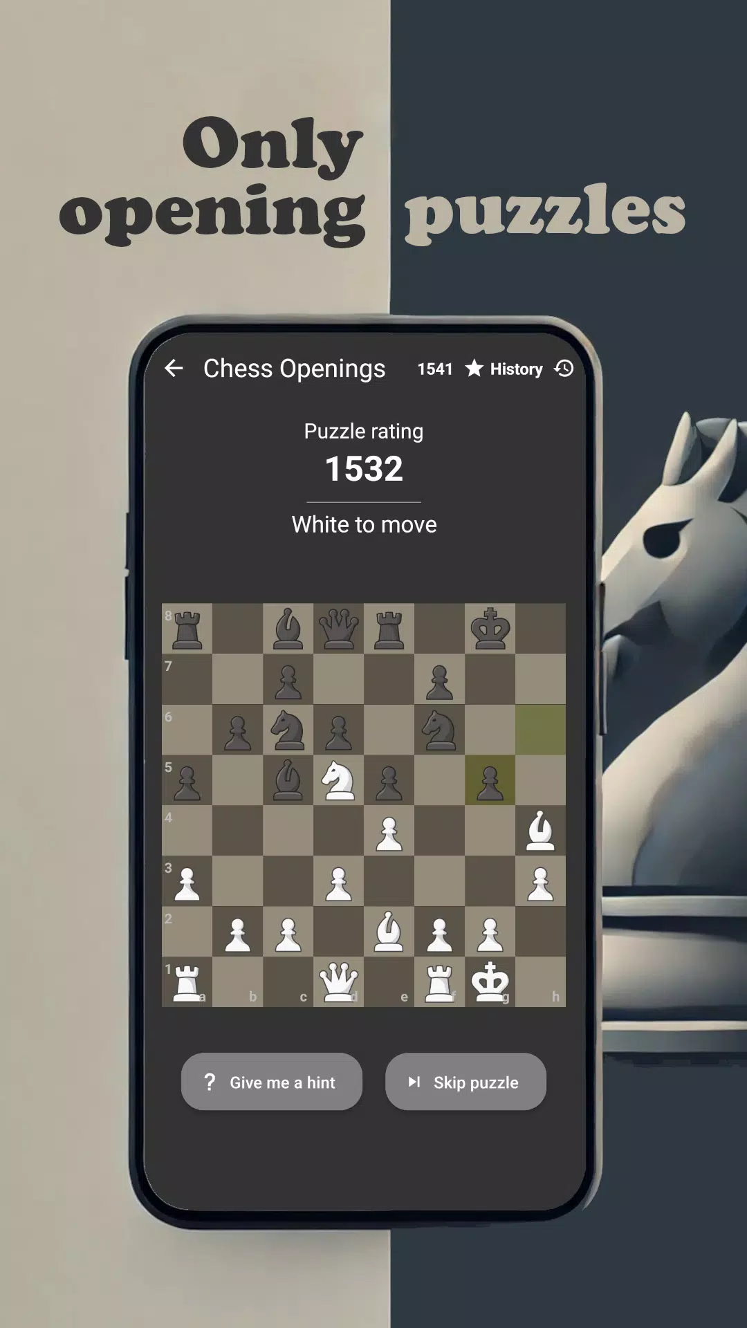 Chess Opening Tactics Tangkapan skrin 2