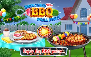 Backyard BBQ Grill Party Zrzut ekranu 0