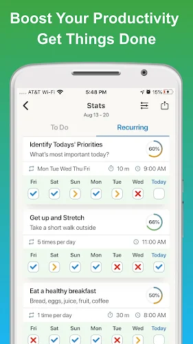 Productivity - Daily Planner স্ক্রিনশট 0