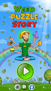 Puzzle Weed Story: "Wake&Bake" Ảnh chụp màn hình 0