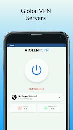 Violent VPN - Unlimited VPN 螢幕截圖 1