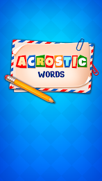 Acrostic Words: Crossword Game Tangkapan skrin 1